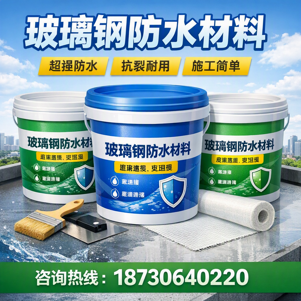 了解玻璃钢防水材料的市场趋势,九江 企业不可不知